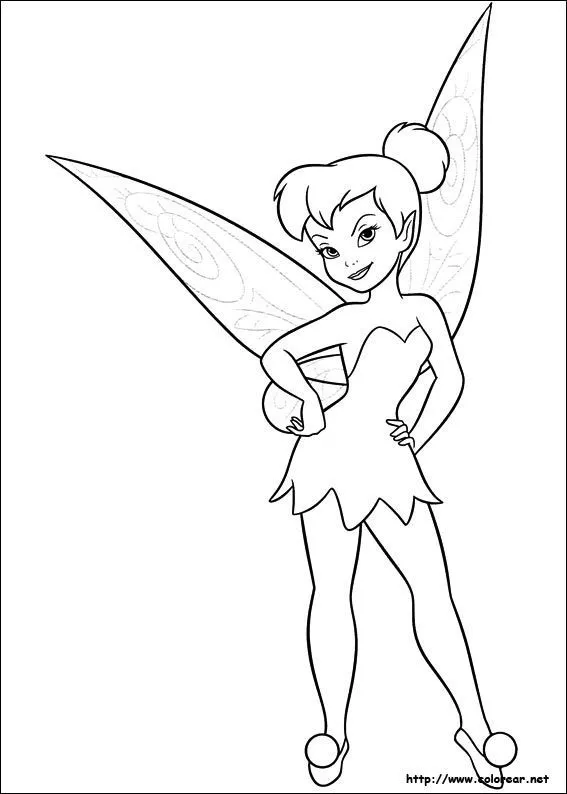 hadas para colorear - Buscar con Google | Tinkerbell Colorear ...