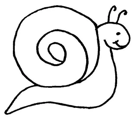 Dibujos de caracoles para colorear e imprimir - Imagui
