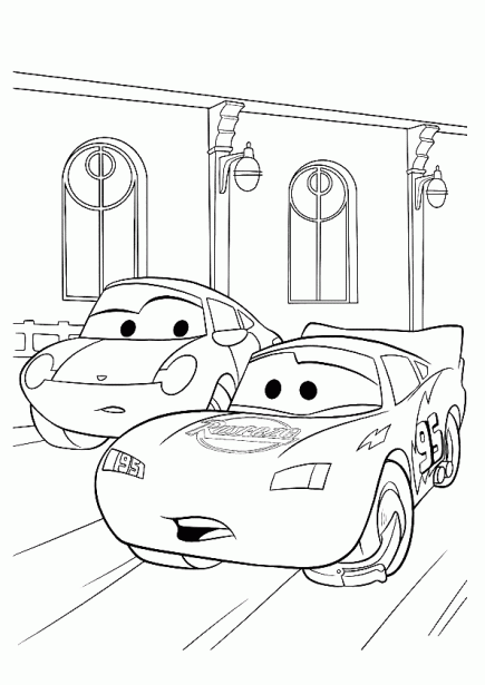 Dibujos de carros para pintar - Imagui