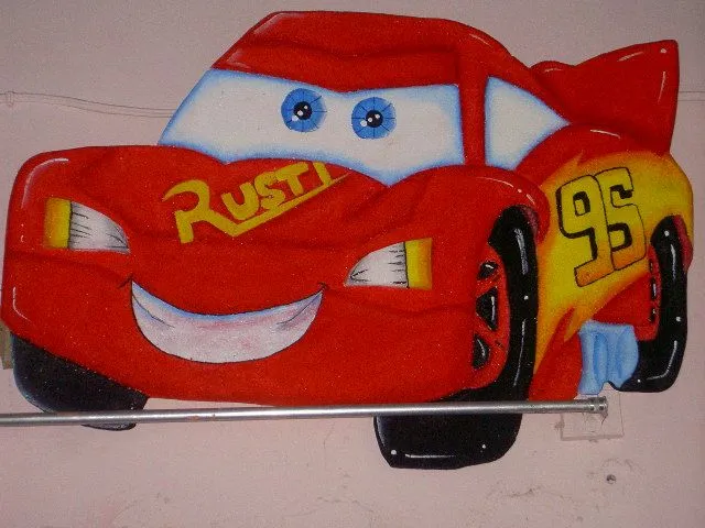 Dibujos de cars en foami - Imagui