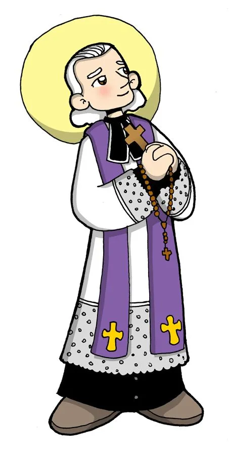 Dibujos para catequesis: SAN JUAN MARÍA VIANNEY, EL CURA DE ARS