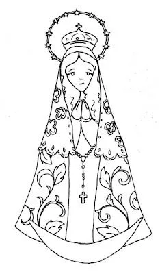 Dibujos para catequesis: VIRGEN DE ITATI