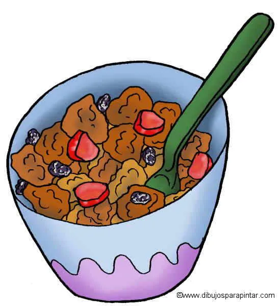 Dibujos de cereales
