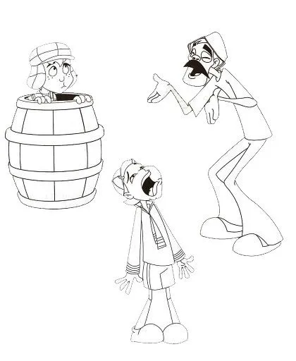 Dibujos del Chavo del Ocho para colorear 2 | Dibujos Para Colorear