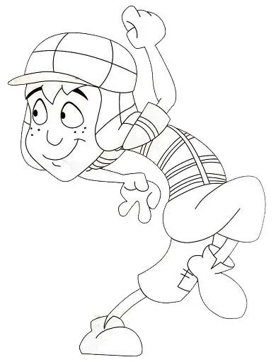 Dibujos del Chavo del Ocho para colorear 2 | Dibujos Para Colorear