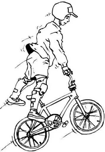 DIBUJOS DE CICLISMO PARA COLOREAR | Dibujos para colorear