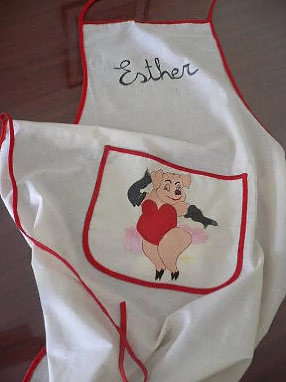 Dibujos de cocineros en patchwork para delantales - Imagui