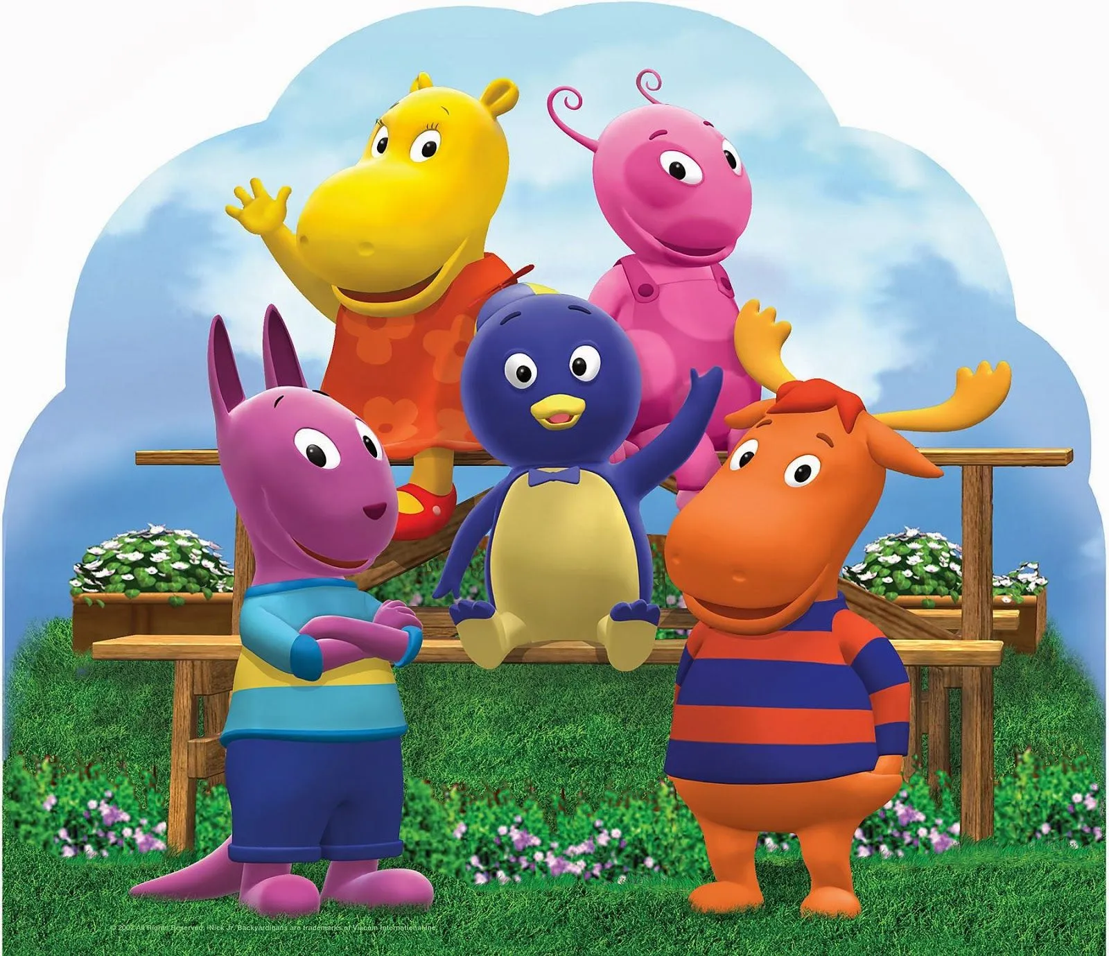 Dibujos a color ♥: Backyardigans en color