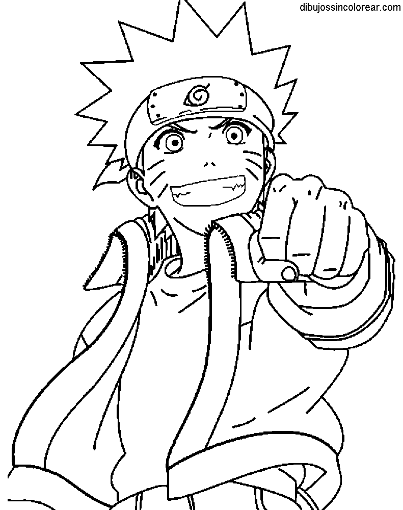 Dibujos a color para imprimir de Naruto - Imagui