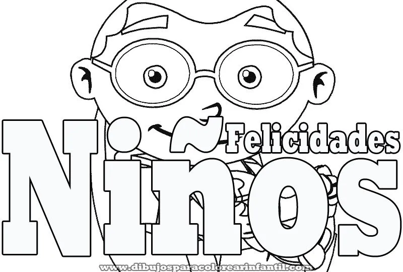 Dibujos para colorea del día del niño - Imagui