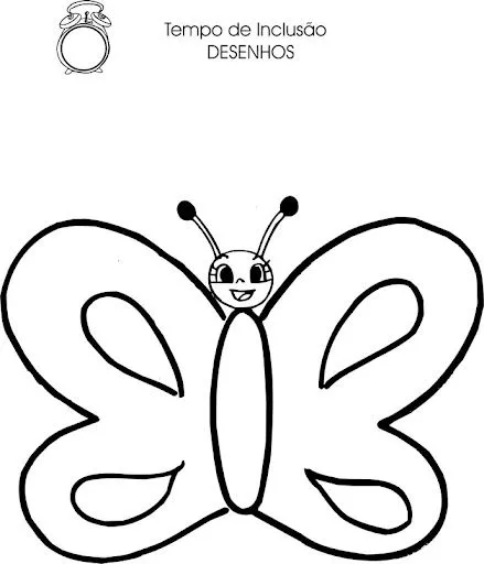 DIBUJOS PARA COLOREAR DE ABEJAS Y MARIPOSAS