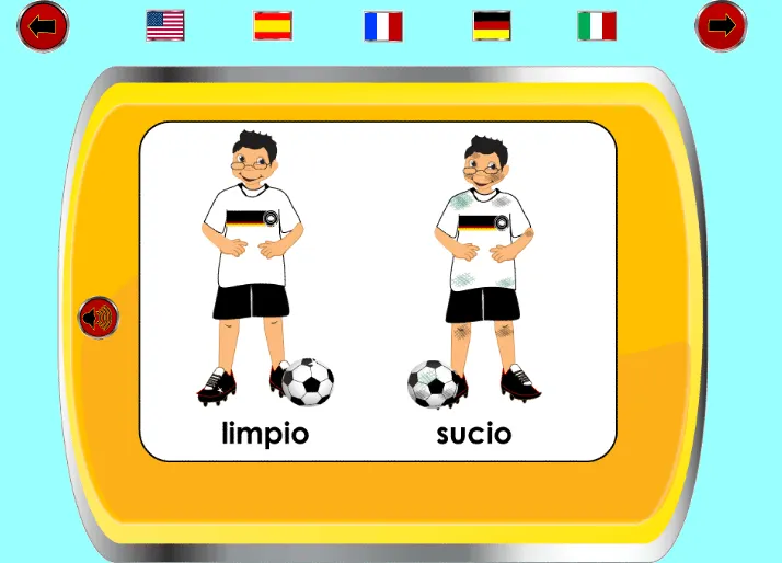 Dibujos para colorear aDJetivos contrarios - Imagui