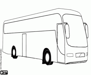 Dibujos para colorear de Autobuses , dibujos para imprimir de ...