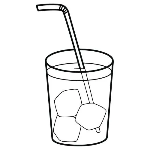 Dibujos para colorear de bebidas - Imagui