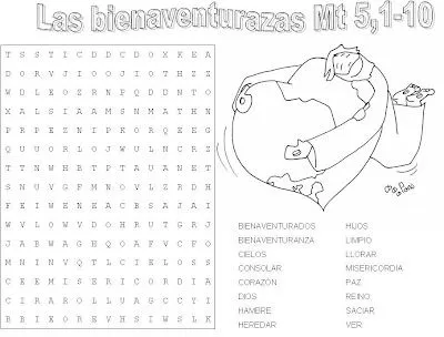 Parroquia La Inmaculada: Para trabajar las Bienaventuranzas