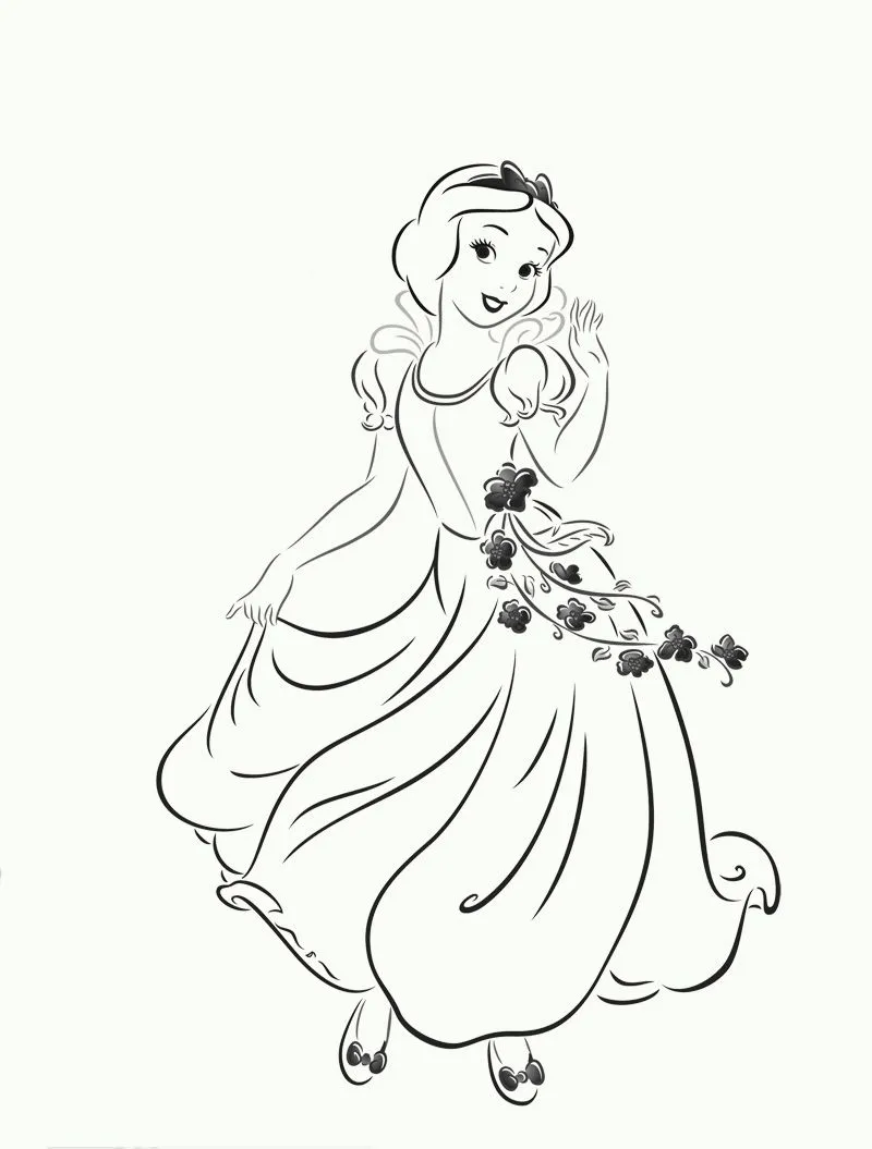 dibujos para colorear de blancanieves MEMES Pictures