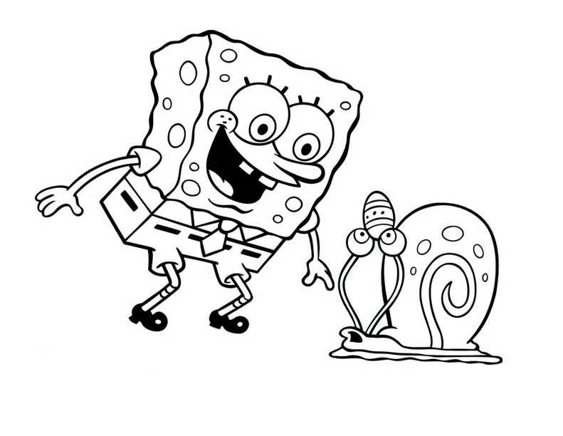 Dibujos Para Colorear De Bob Esponja Bob Esponja Vestido De Pirata ...