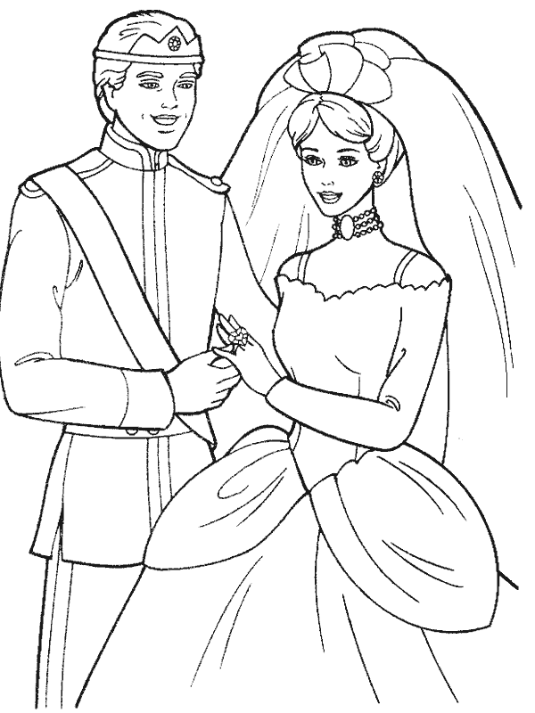 Dibujos para colorear de Bodas, matrimonio, ceremonia, Plantillas ...