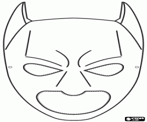 Mascara para pintar de batman - Imagui