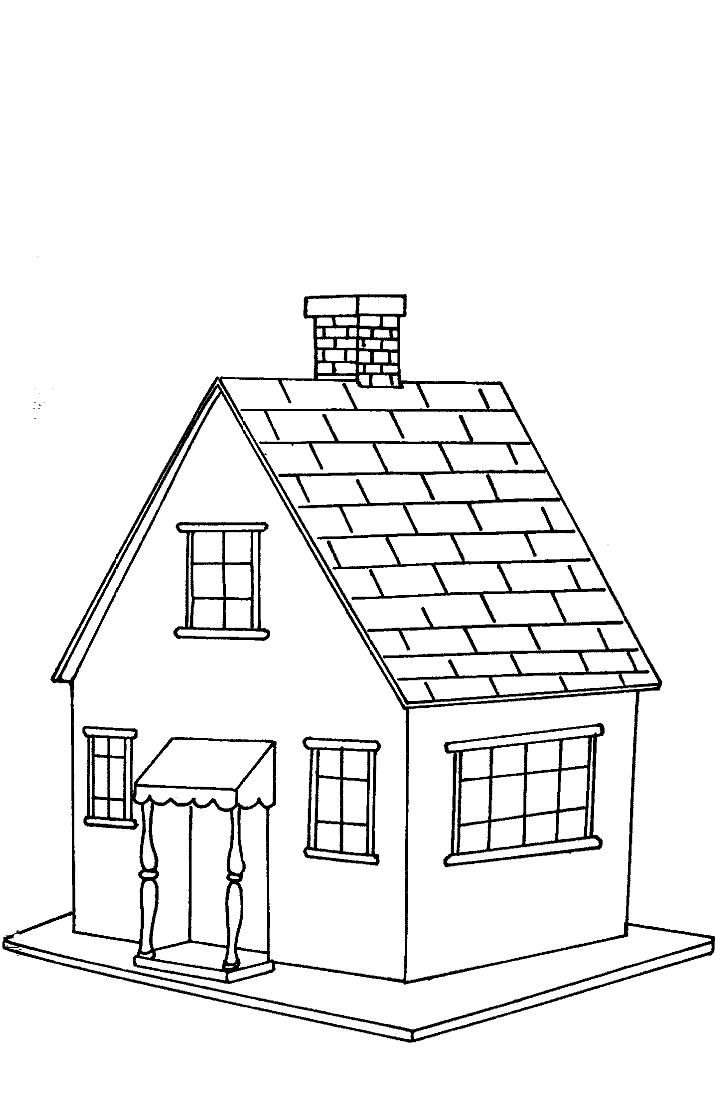 dibujo Vivienda Colouring Pages