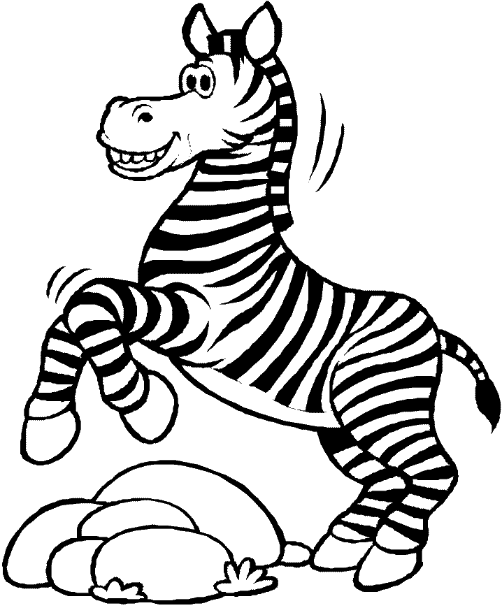 Dibujos para colorear de Cebras, Zebra, Equidae, Plantillas para ...