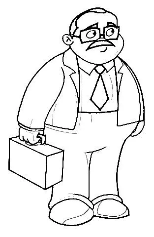 DIBUJOS PARA COLOREAR EL CHAVO DEL 8