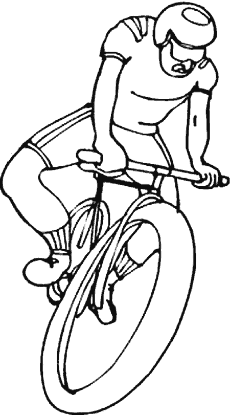 Dibujos para colorear de Ciclismo, Plantillas para colorear de ...