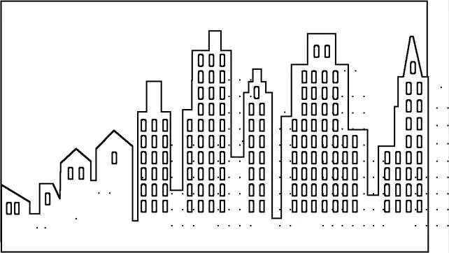 Dibujos para colorear de la comunidad urbana y rural - Imagui