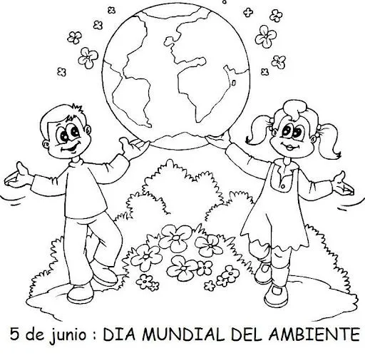 Dibujos para colorear sobre la conservacion del ambiente - Imagui