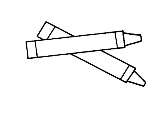 Dibujos para colorear crayolas - Imagui
