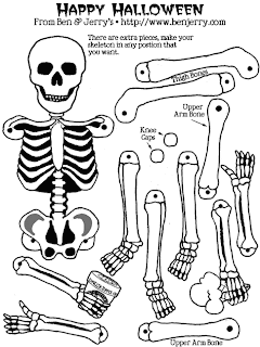 Dibujos para colorear cuerpo humano para armar