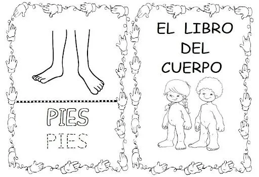 Dibujos cuerpo humano para colorear para niños - Imagui