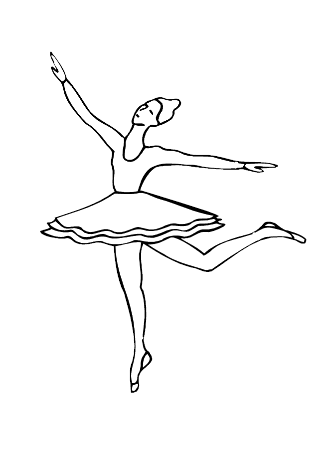 Dibujos para colorear de Danza, Baile, Plantillas para colorear de ...