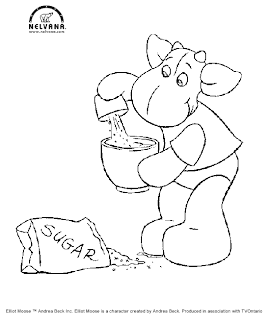 ... de Dibujos para colorear: dibujos para colorear de vaquita y azucar