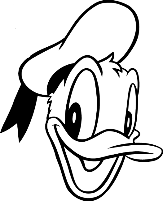 Dibujos para colorear: Dibujos para colorear - Pato Donald