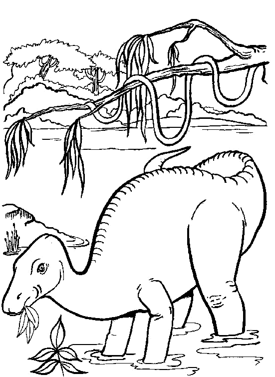 Dibujos para colorear de Dinosaurios