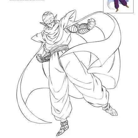 Dibujos para colorear DRAGON BALL Z : 20 dibujos manga para ...