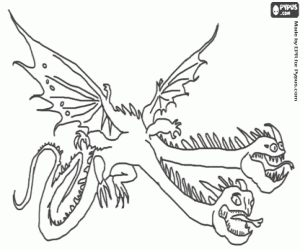 Dibujos para colorear de Cómo entrenar a tu dragón , dibujos de ...