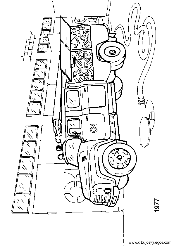 Dibujos para colorear de estación de policías - Imagui