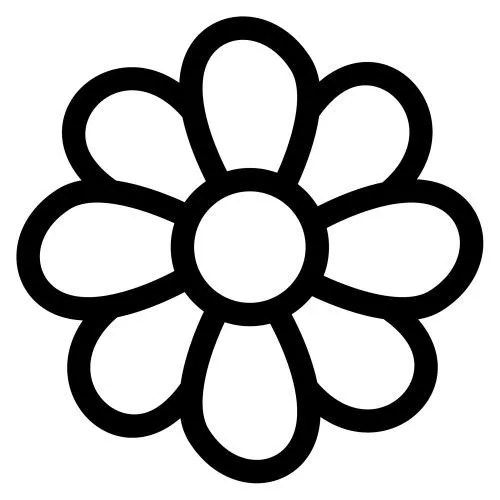 Dibujos para colorear de flores de 9 petalos | Arte de manualidades  fáciles, Diseño gráfico de flor, Dibujos