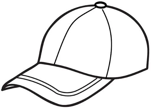 Gorra para colorear - Imagui