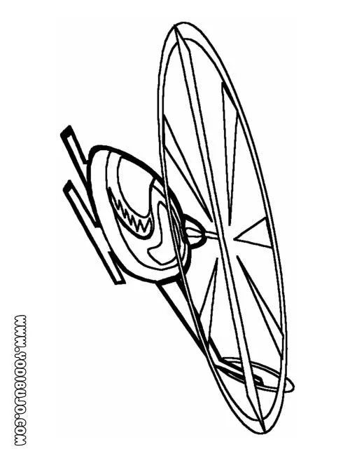 Dibujos para colorear HELICOPTEROS, un helicoptero militar para ...