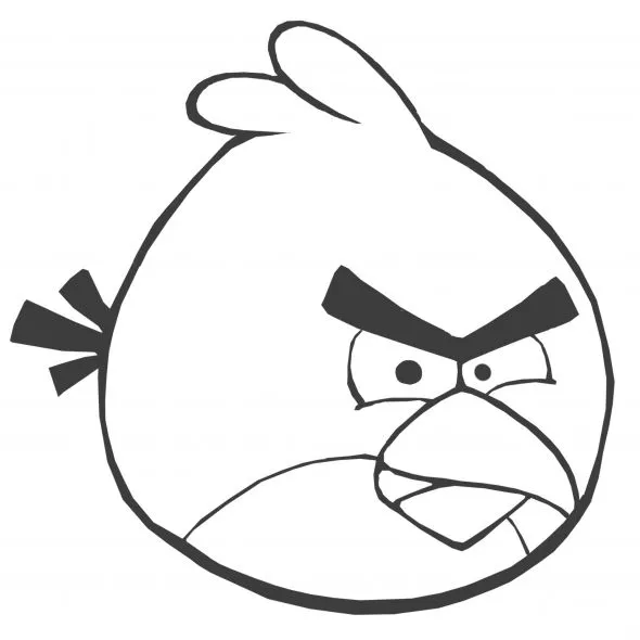 Imagenes para colorear de angry birds - Imagui