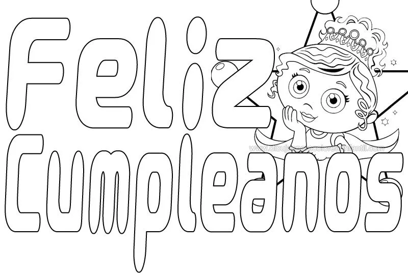 Dibujo de Cumpleaños de Super Why para colorear | Dibujos para ...