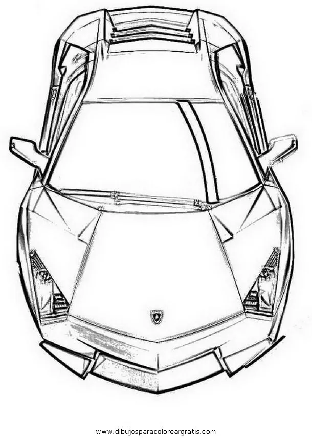 Dibujos para colorear de lamborghini - Imagui