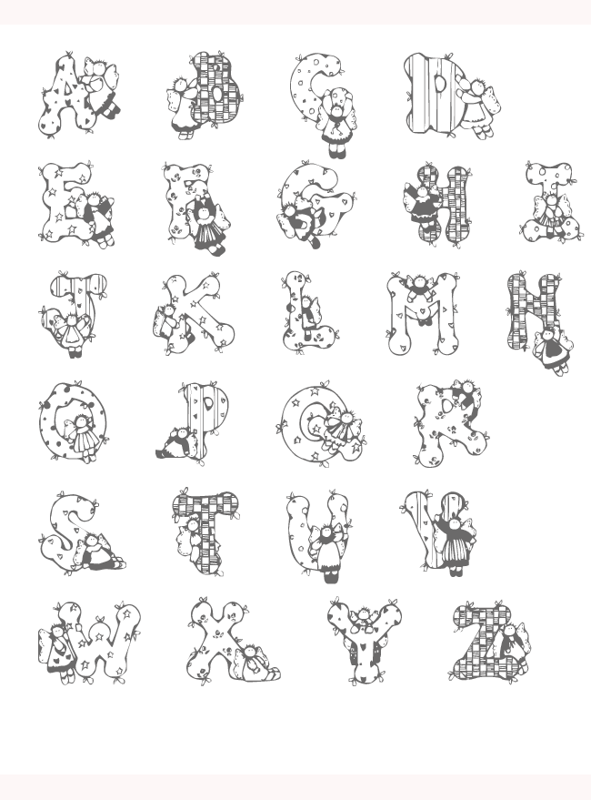 Dibujos para colorear de Laminas de letras y numeros, Plantillas ...