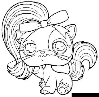 Dibujos para colorear little pet shop para imprimir - Imagui