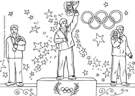 Dibujos para colorear de Londres 2012 - Guía de MANUALIDADES