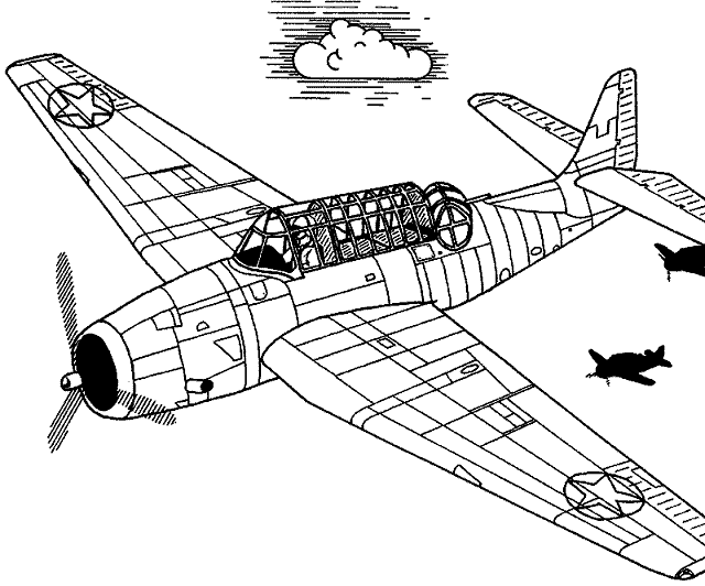 Dibujos para colorear. Maestra de Infantil y Primaria.: Aviones o ...