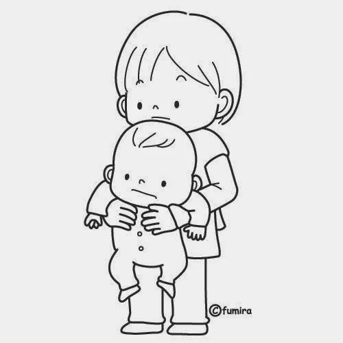 Dibujos para colorear. Maestra de Infantil y Primaria.: La familia ...